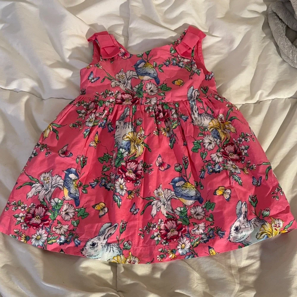 GAP Sarah Jessica Parker Floral Pink Kids Dress